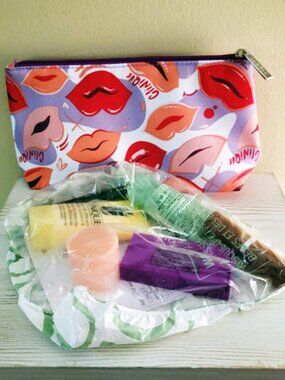 CLINIQUE 7pc Makeup Collection Mascara Lipstick 7Day Scrub All About Eyes Shadow